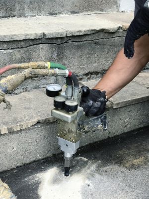 Concrete Patio Raising in San Antonio, TX
