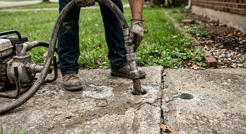 Concrete Settlement Repair in Denver, CO