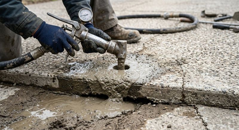 Concrete Settlement Repair in Columbus, OH