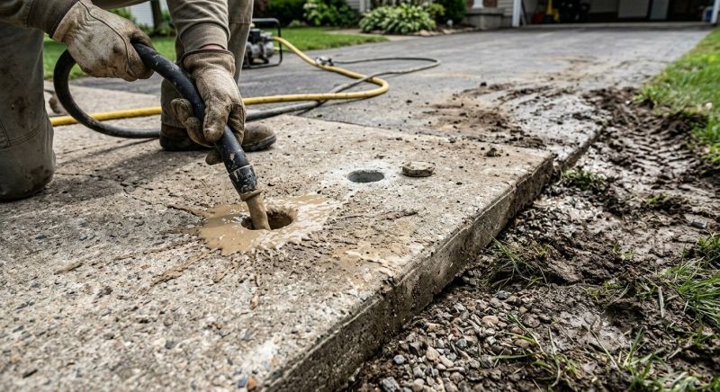 Driveway Slab Lifting in Miami Dade County, FL