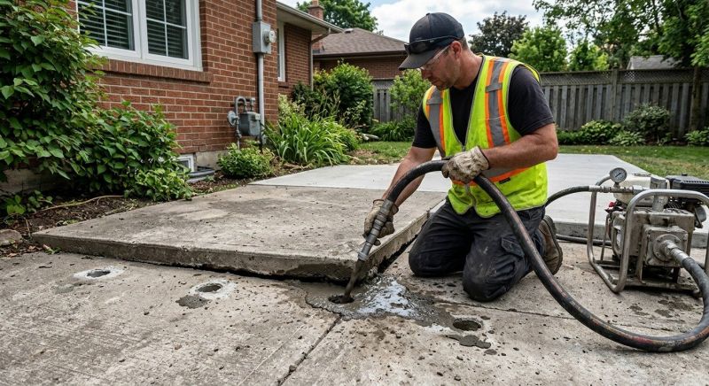 Garage Settling Repair in Columbus, OH