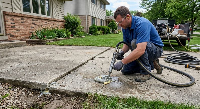 Patio Leveling in Columbus, OH