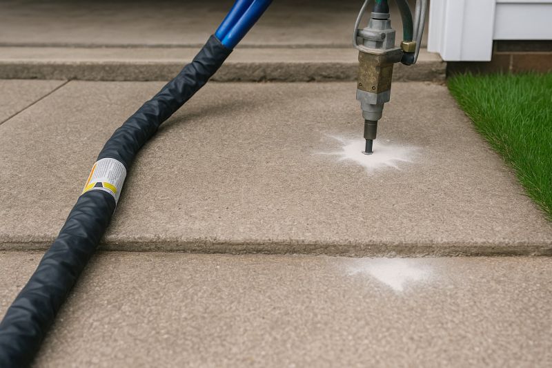 Patio Mudjacking in Columbus, OH