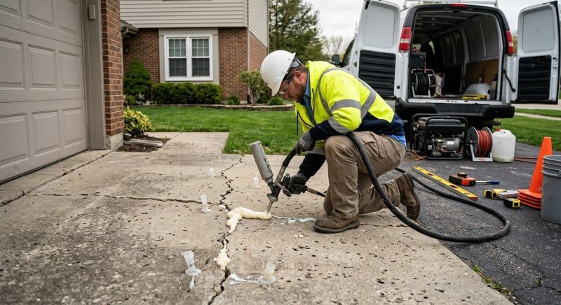Polyjacking Service in Des Moines, IA