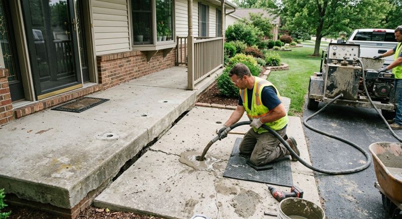 Sunken Slab Repair in Miami Dade County, FL