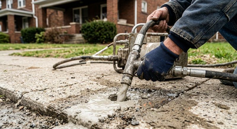 Walkway Leveling in Denver, CO