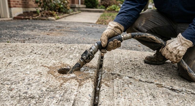 Concrete Slab Jacking in Des Moines, IA